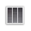 TRUaire&reg; Pristine White 14 in. Ceiling and Sidewall Return Grille Pristine White Steel 