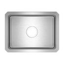 PROFLO&reg; Stainless Steel 20 x 15 in. No Hole Stainless Steel 1 Bowl Undermount Kitchen Sink 