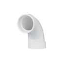 White PVC DWV 90&deg; Long Turn Elbow 