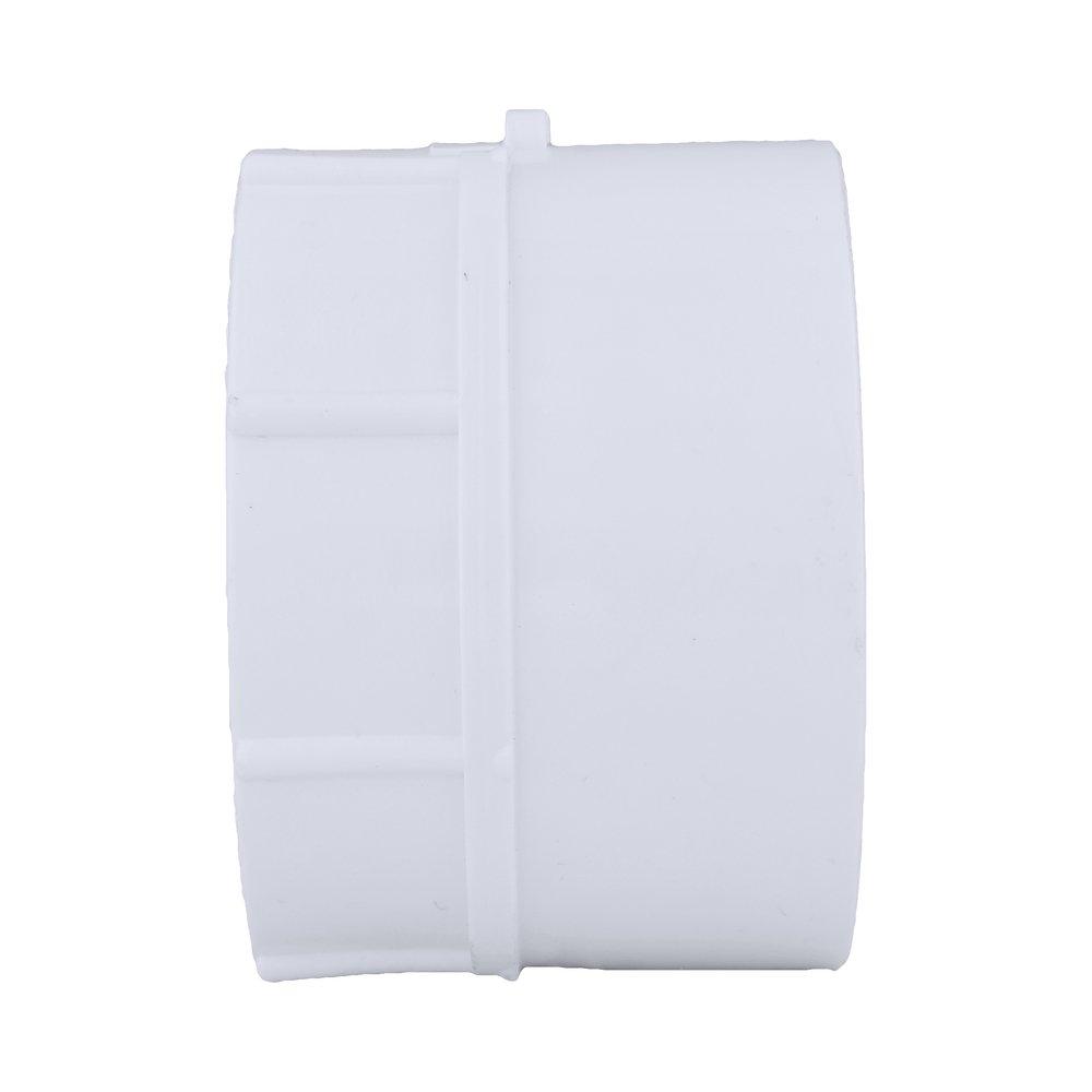 White PVC DWV Female Adapter 