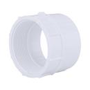White PVC DWV Female Adapter 