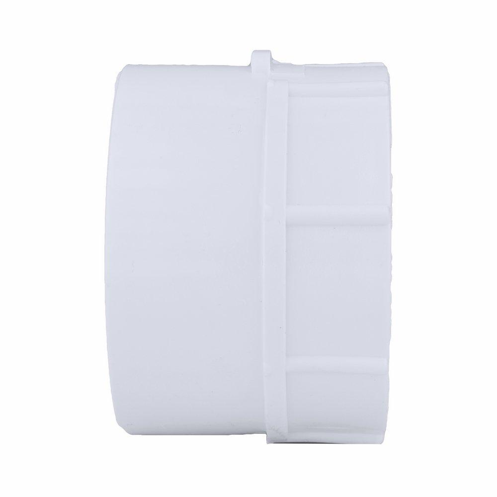 White PVC DWV Female Adapter 