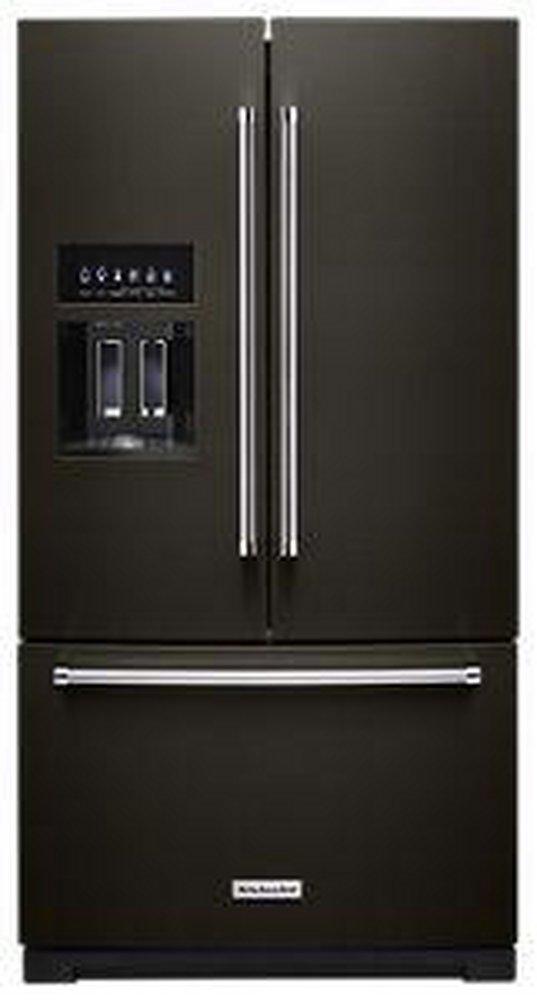 KitchenAid Black Stainless 26.8 cu. ft. French Door Refrigerator 