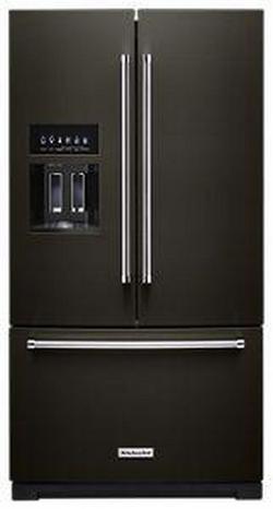 26.8 cu. ft. French Door Refrigerator in Black Stainless