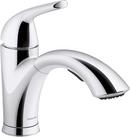 Single Handle Pull Out Kitchen Faucet in Polished Chrome