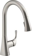 Single Handle Pull Down Kitchen Faucet in Vibrant&reg; Stainless 
