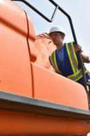 Radians Blue Size M Polyester Mesh Reusable Economy Safety Vest 