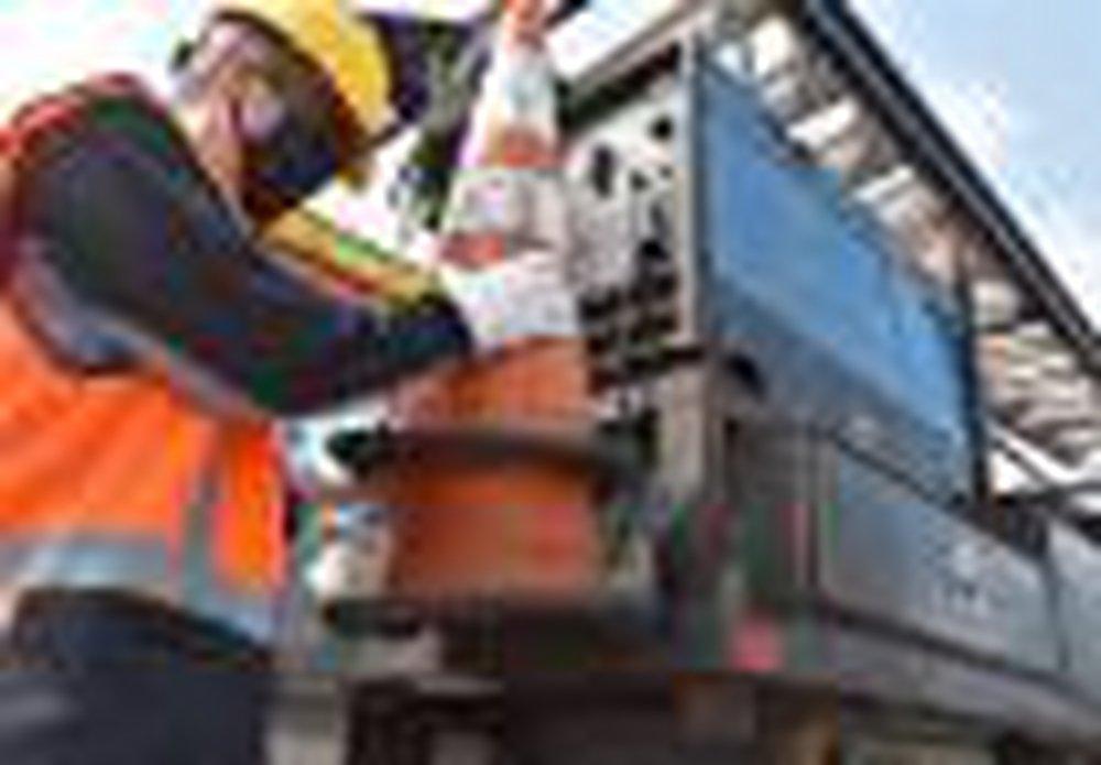 Radians Black Size L Polyester Mesh Reusable Economy Safety Vest 