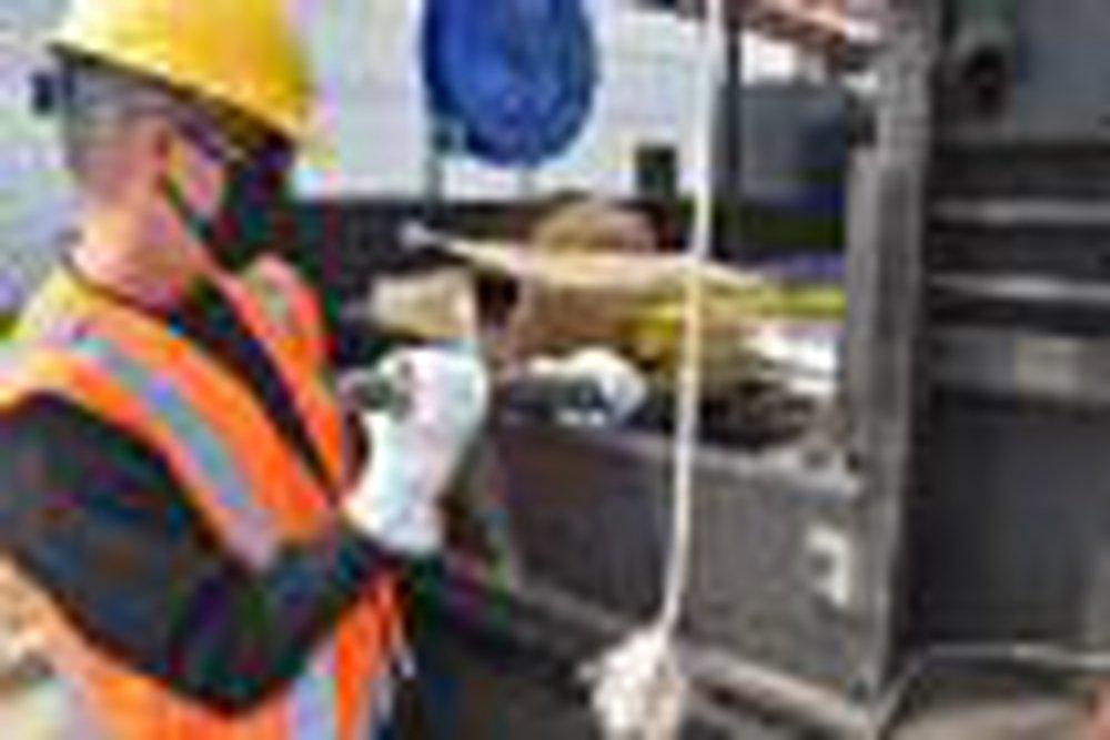 Radians Black Size L Polyester Mesh Reusable Economy Safety Vest 