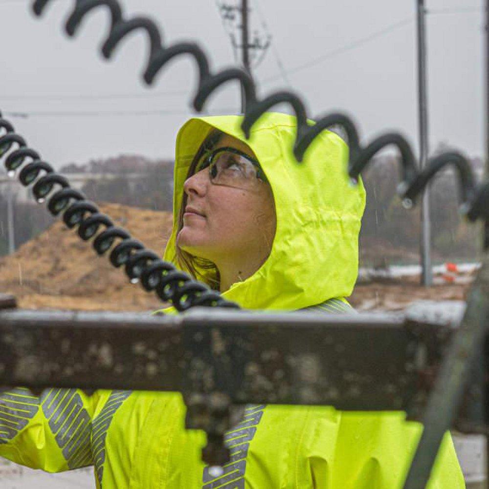 Radians Safety Glass with Black Frame 