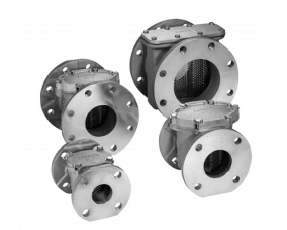 Badger Meter 4 in. Bronze Plate Strainer Round Flanged 