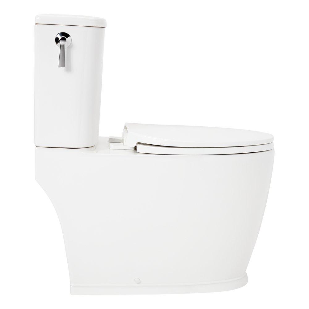 Signature Hardware White 1.28 gpf Bowl Toilet 