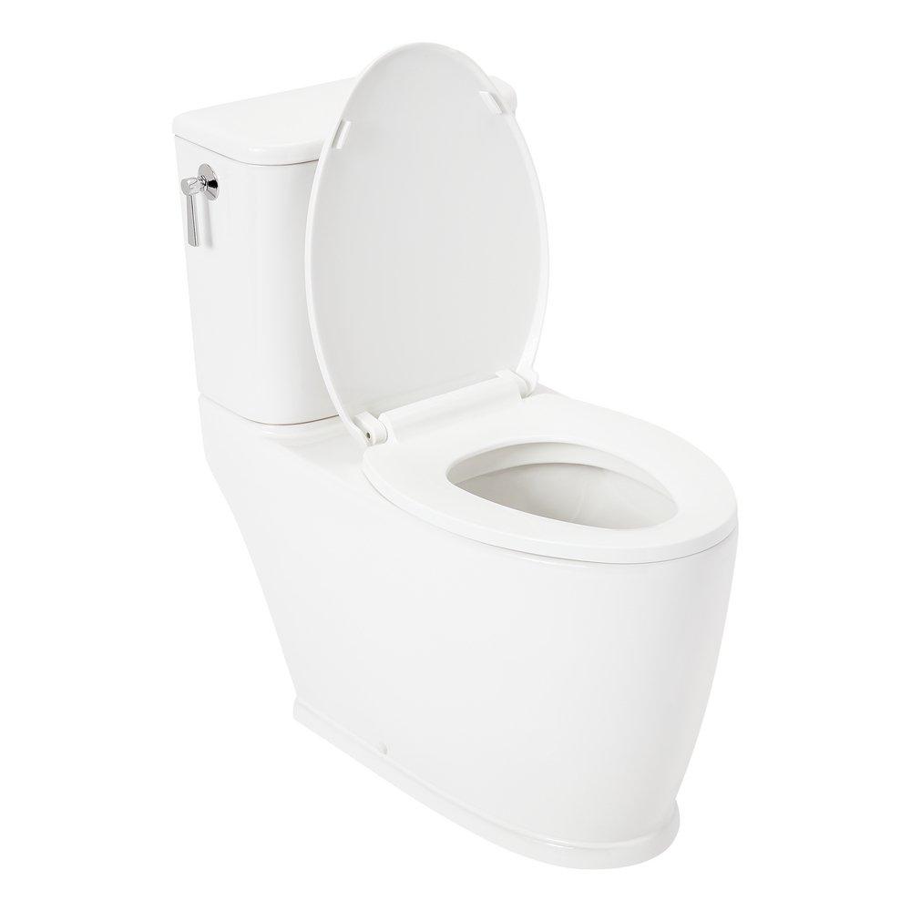 Signature Hardware White 1.28 gpf Bowl Toilet 