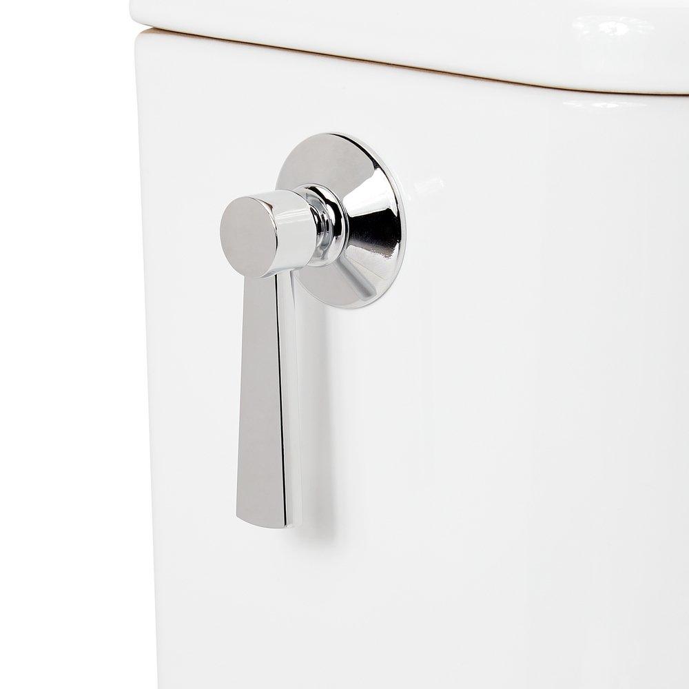 Signature Hardware White 1.28 gpf Bowl Toilet 