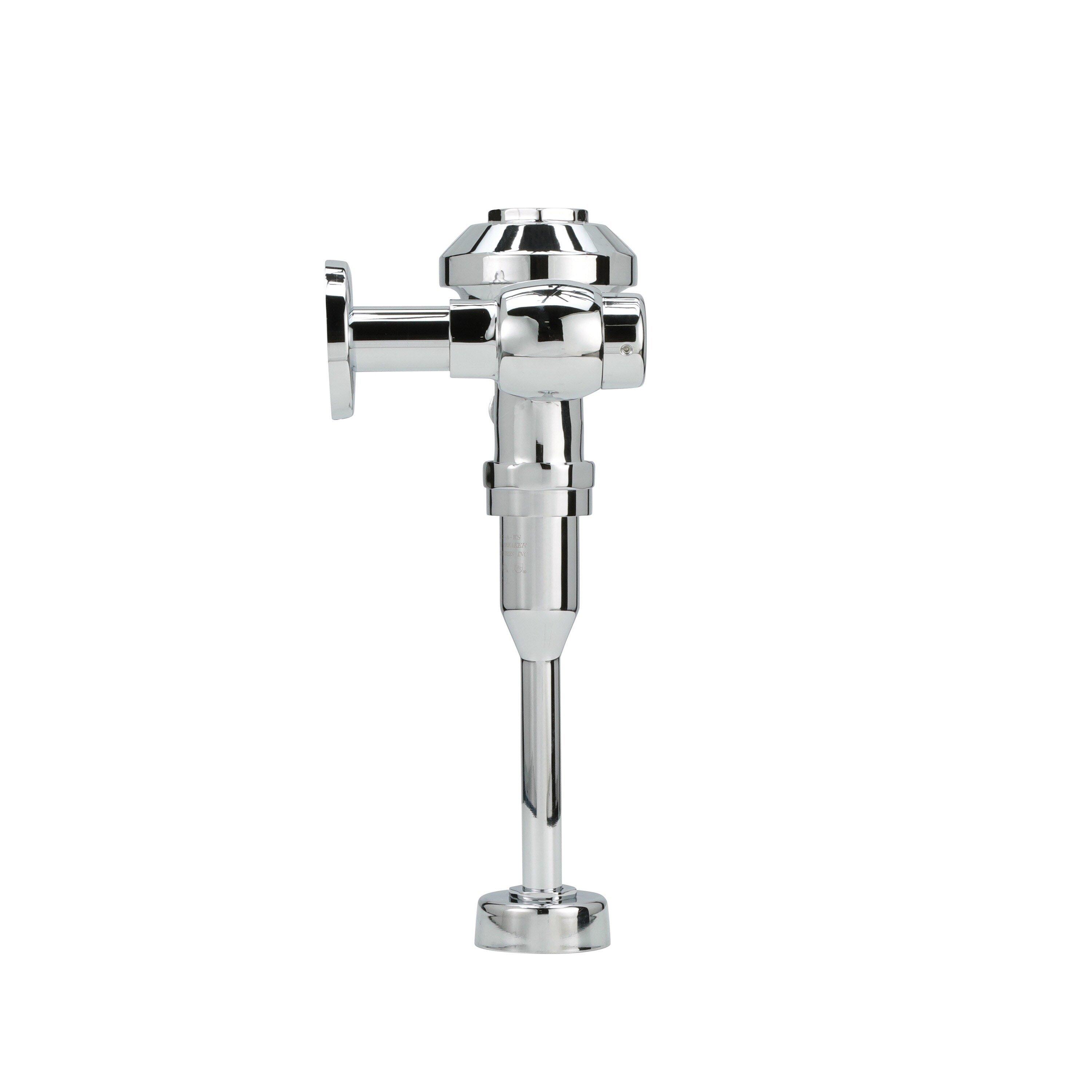 Zurn Chrome Plated Urinal Flush Valve with Sweat Adapter 
