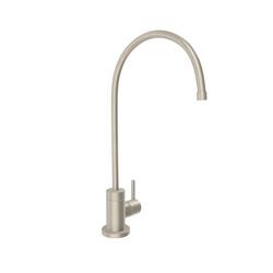 Single Handle Lever Water Filter Faucet in Brushed Nickel