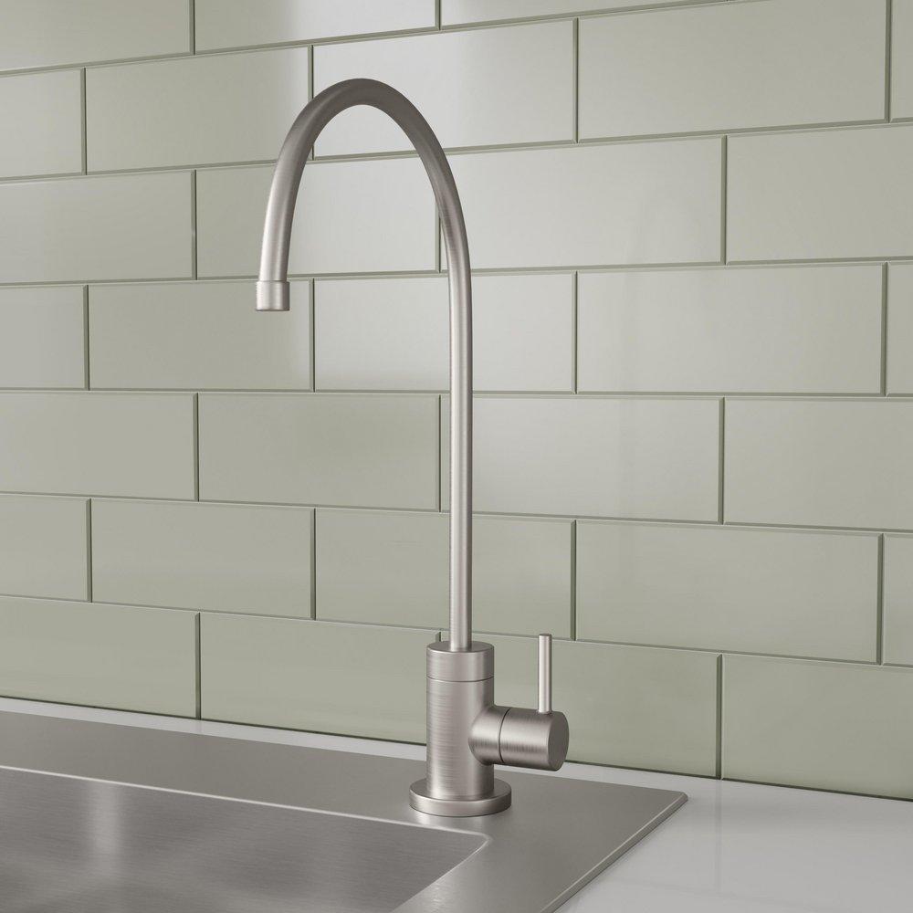 PROFLO® Brushed Nickel Single Handle Lever Water Filter Faucet 