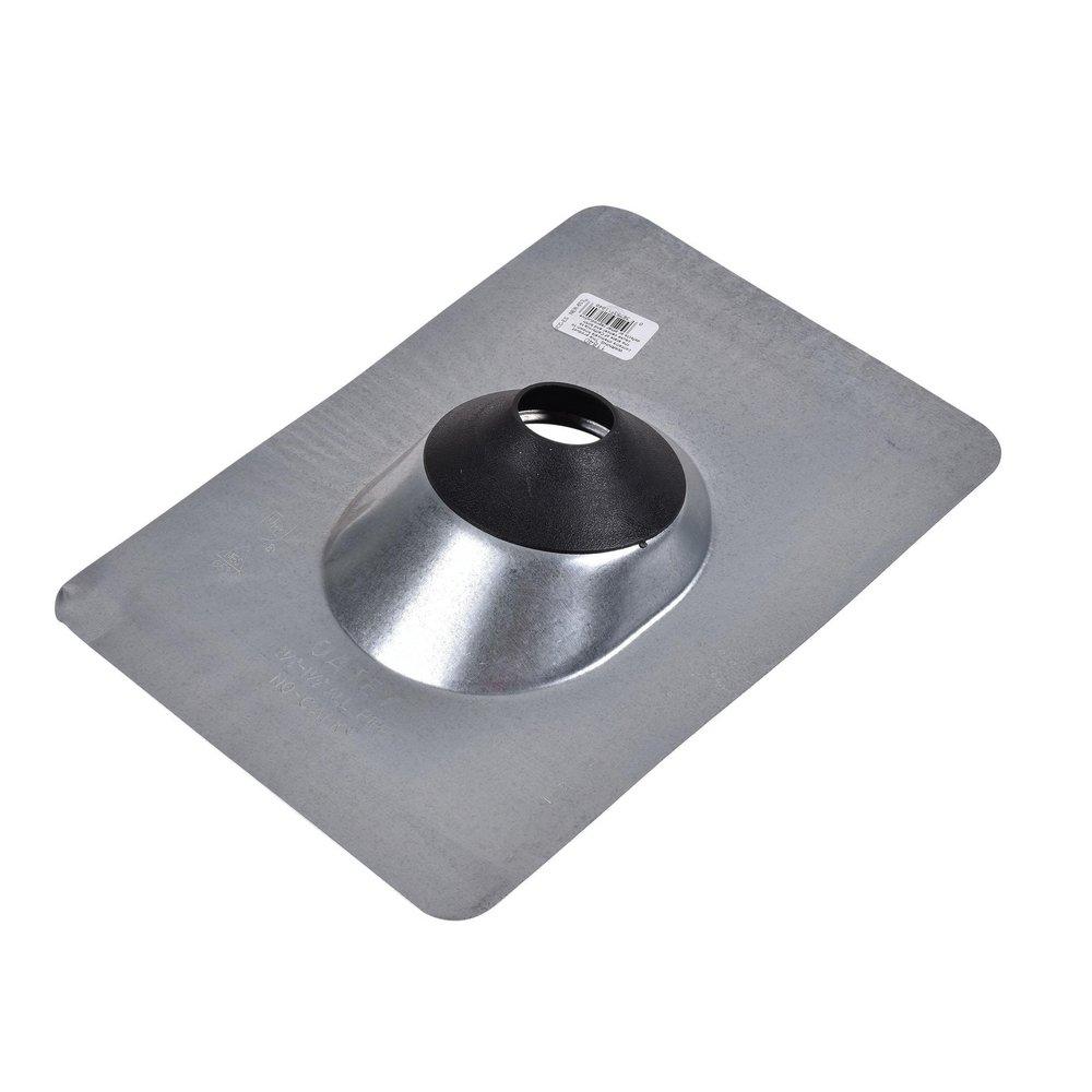 Oatey&reg; Unfinished Galvanized Roof Flashing Neoprene 