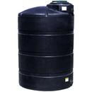 Norwesco Black Polyethylene Vertical Water Storage Tank in Black 