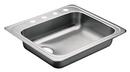 4-Hole Single Bowl Stainless Steel Kitchen Sink  Stainless Steel