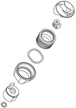 Lever Handle Kit Polished Chrome