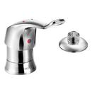 2-Hole Single Lever Handle Deckmount Faucet in Polished Chrome
