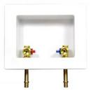LSP Products Group White 7-5/8 in x 6-1/2 in x 3 in Washing Machine Supply Box 