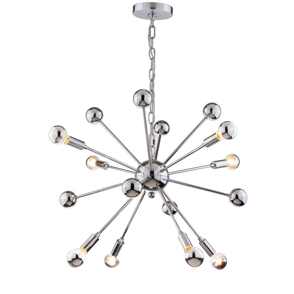 Glenn 8 Light 23" Wide LED Sputnik Chandelier 