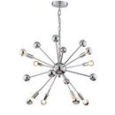 Glenn 8 Light 23" Wide LED Sputnik Chandelier 