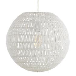 40W 1-Light Medium E-26 LED Pendant Light in White