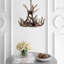 Eldora 3 Light 18" Wide LED Antler Chandelier 