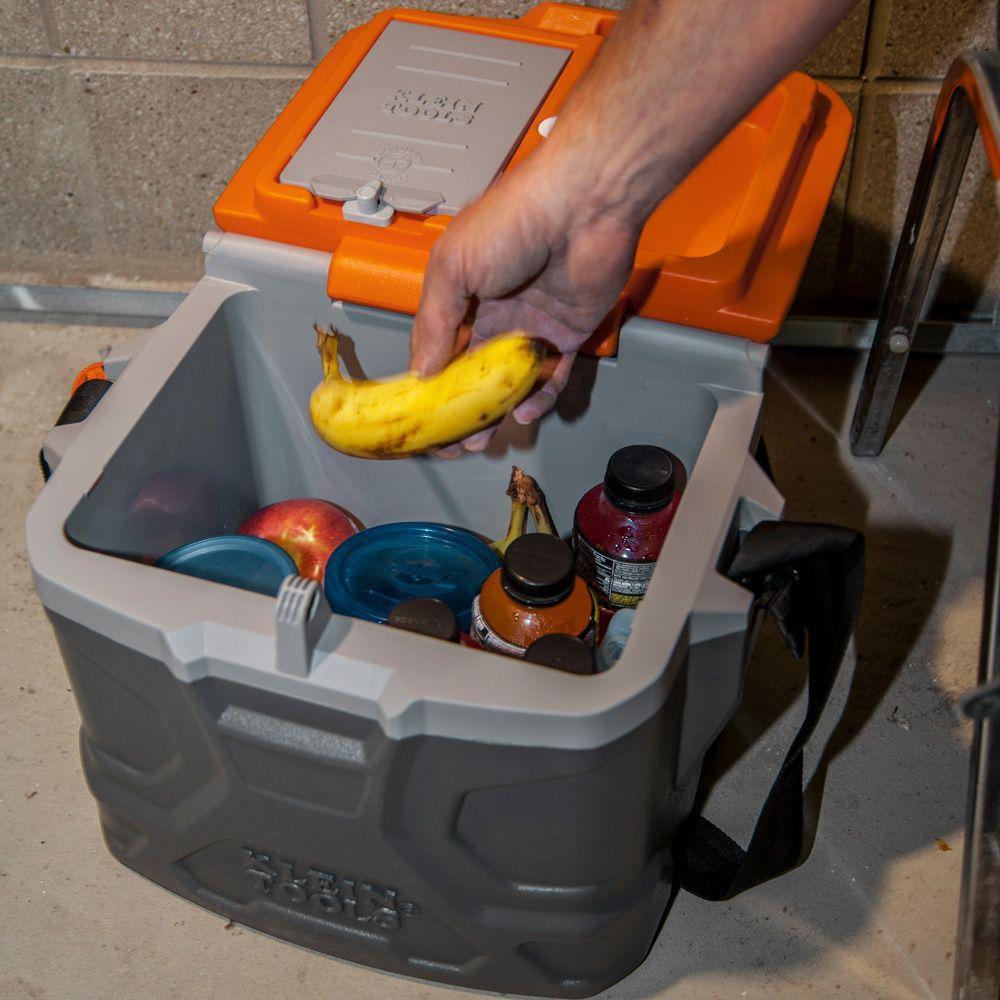 Klein Tools Grey Cooler in Grey and Orange 