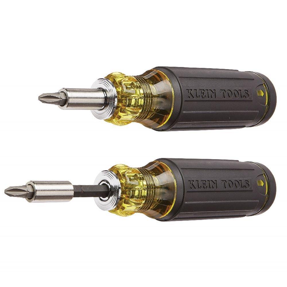 Klein Tools Black Magnetic 14-Piece Screwdriver 