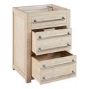 Signature Hardware Whitewash Pine 24 in. Floor Mount Vanity 