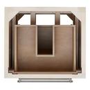 Signature Hardware Whitewash Pine 24 in. Floor Mount Vanity in Whitewash, Riverside Grey with Chrome 