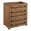 Signature Hardware Whitewash Pine 24 in. Floor Mount Vanity in Whitewash, Riverside Grey with Chrome 