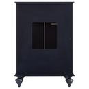 Signature Hardware Rustic Acacia 24 in. Floor Mount Vanity in Rustic Acacia with Riverside Grey 