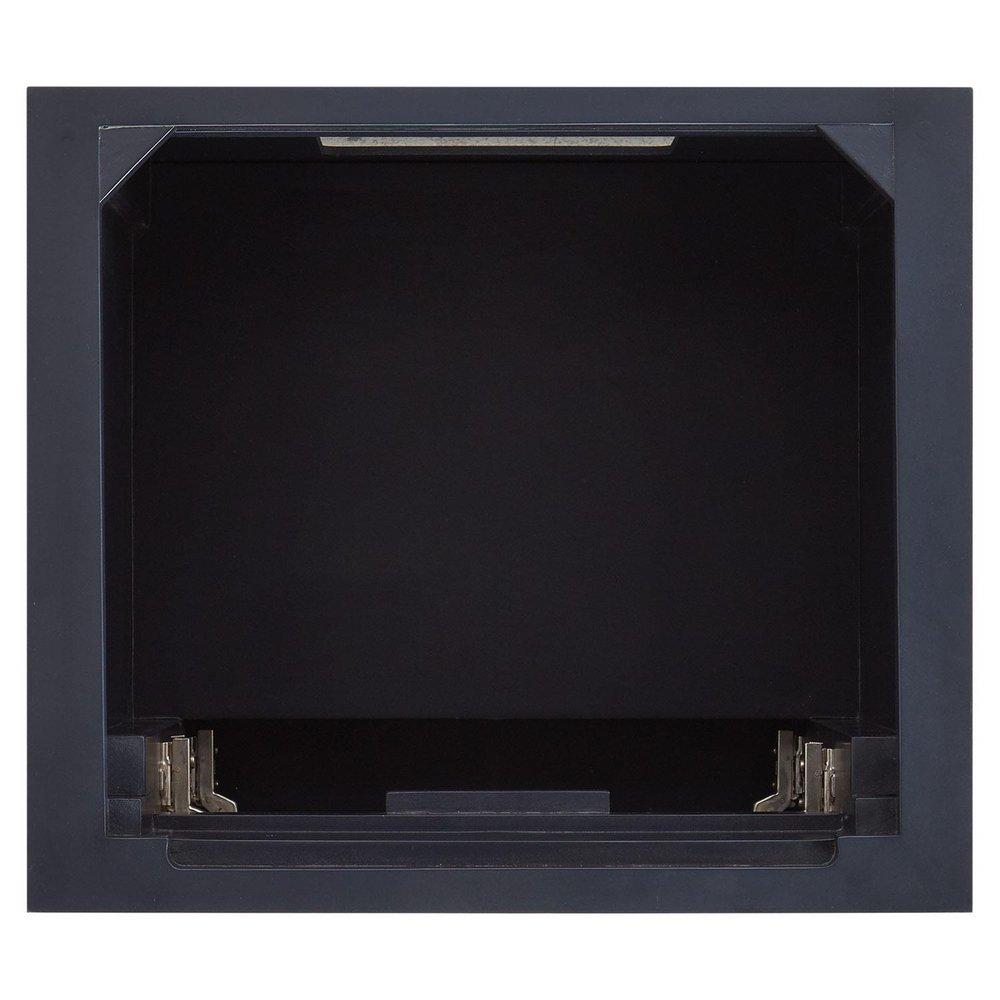 Signature Hardware Rustic Acacia 24 in. Floor Mount Vanity in Rustic Acacia with Riverside Grey 