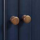 Signature Hardware Rustic Acacia 24 in. Floor Mount Vanity in Rustic Acacia with Riverside Grey 