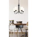 Millennium Lighting Matte Black 100W 5-Light Medium E-26 Chandelier 