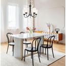 Millennium Lighting Matte Black 100W 5-Light Medium E-26 Chandelier 