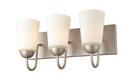 Millennium Lighting Satin Nickel 3-Light Vanity Fixture 
