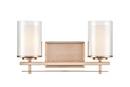 Millennium Lighting Modern Gold 2-Light Vanity Fixture 