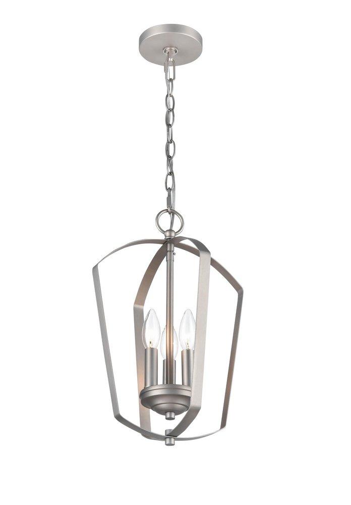 Millennium Lighting Satin Nickel 3-Light Pendant Light 