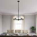 Millennium Lighting Matte Black 5-Light Chandelier Ceiling Light 