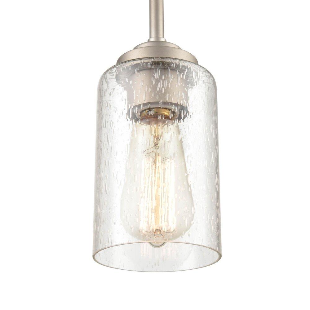 Millennium Lighting Satin Nickel 100W 1-Light Medium E-26 Mini-Pendant 