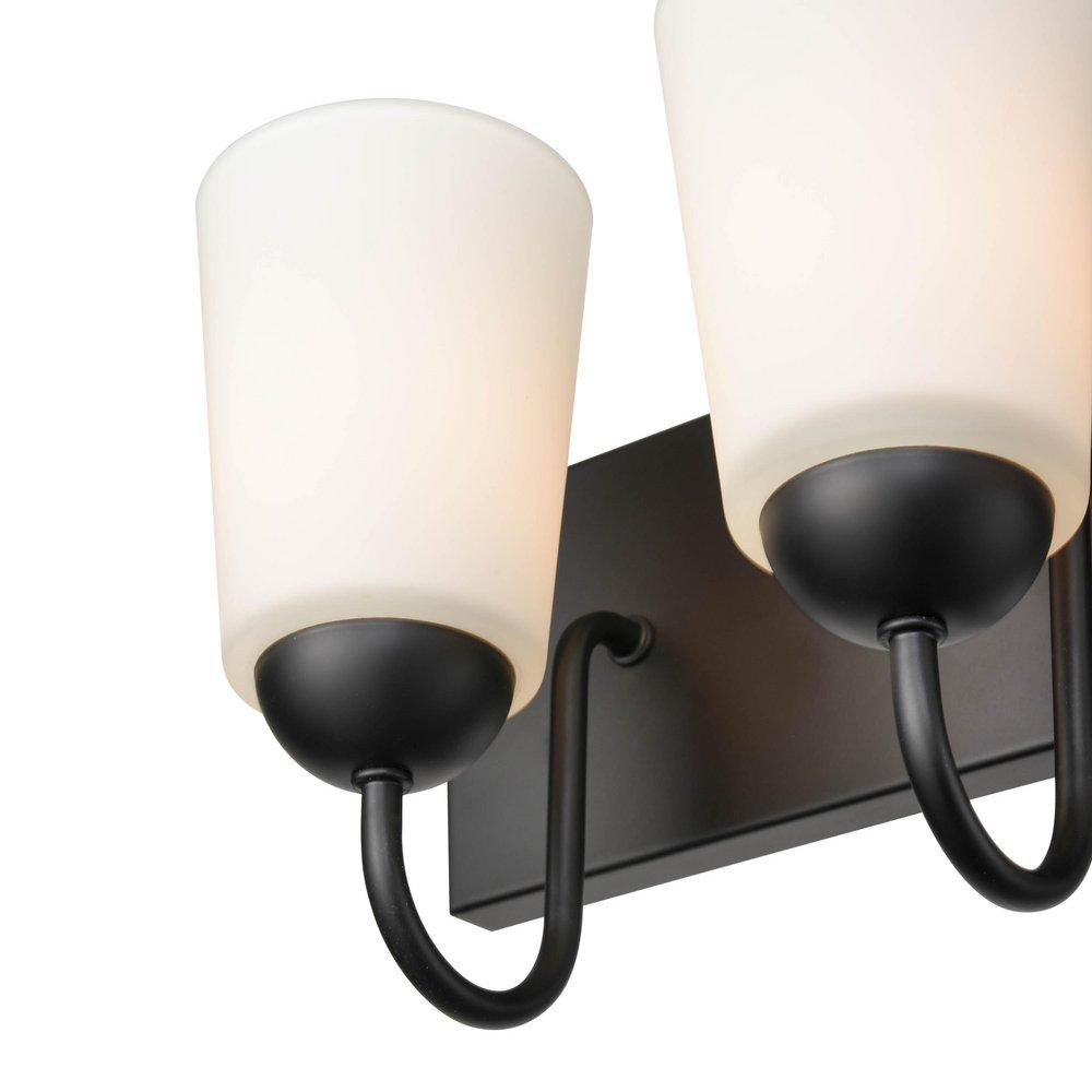 Millennium Lighting Matte Black 4-Light Vanity Fixture 