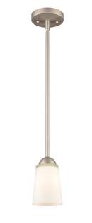 Millennium Lighting Satin Nickel 1-Light Pendant Light 