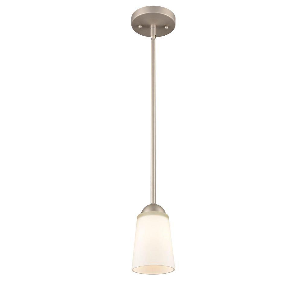 Millennium Lighting Satin Nickel 100W 1-Light Medium E-26 Mini-Pendant 