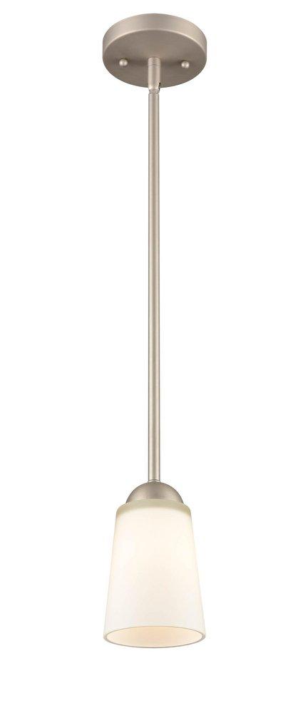 Millennium Lighting Satin Nickel 1-Light Pendant Light 
